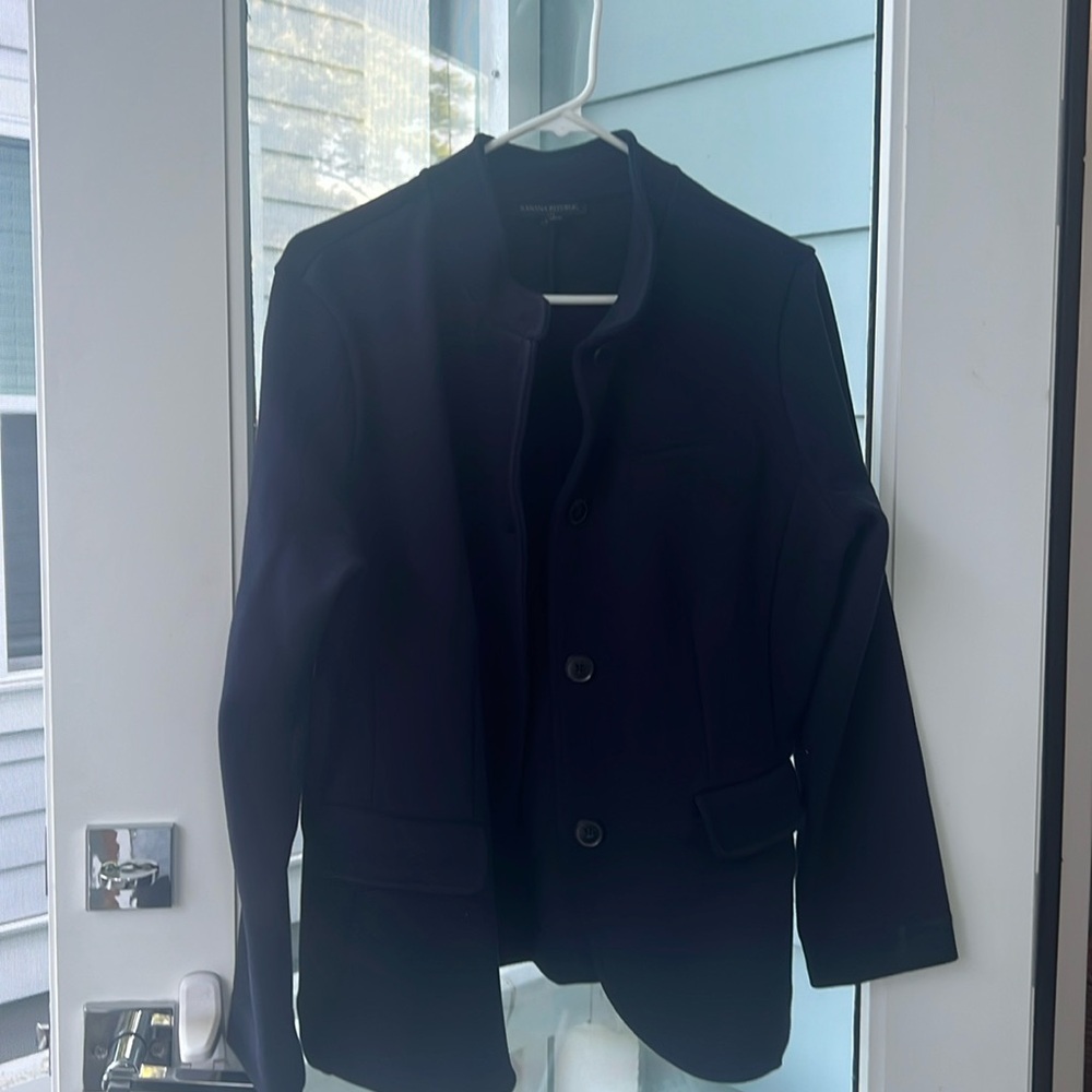 Never worn but missing tags, Navy Blazer, Banana Republic, SZ LP